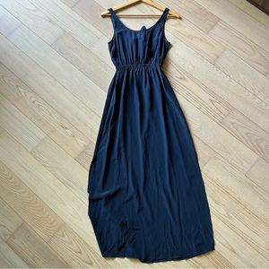 Navy Slik Dress - Club Monaco - 00